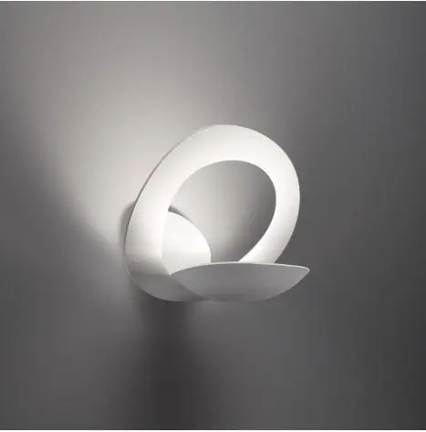 LED-Wandleuchte Pirce Micro Weiss von Artemide