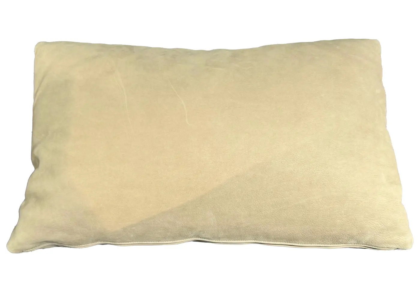 Kissen Cushion JR-cush Nubuck cream von Jori Leder ca. 60x40cm