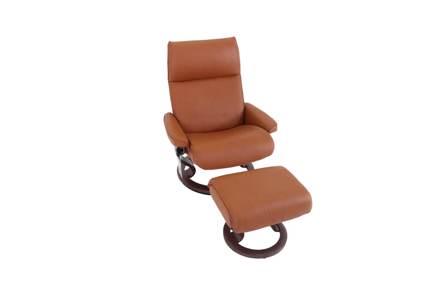 Ruhesessel Aura von Stressless Leder Paloma New Cognac