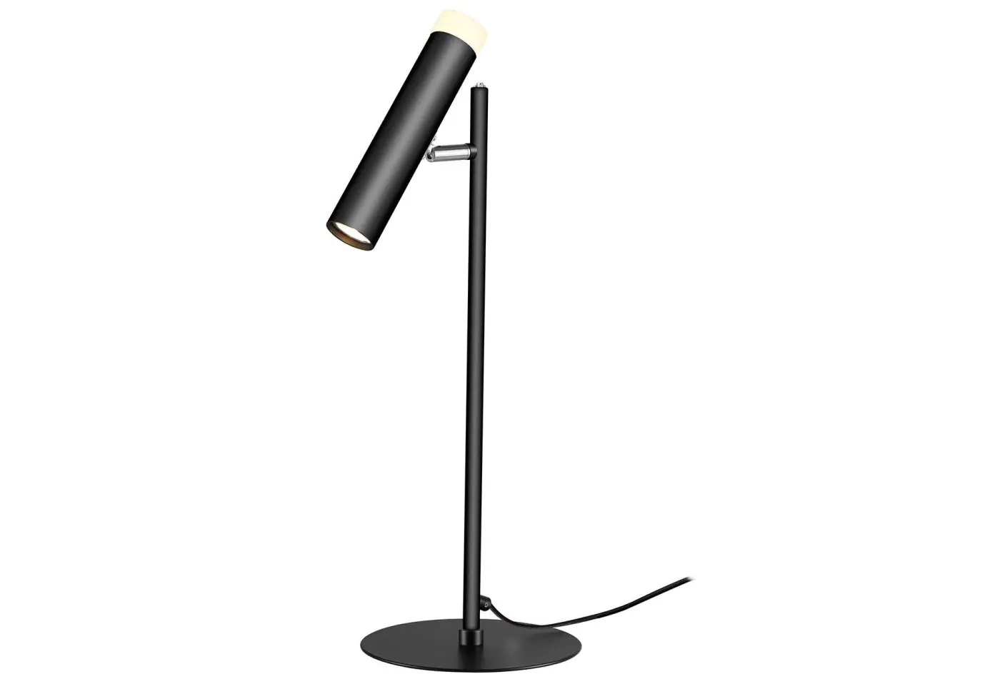 LED Tischleuchte 18459.. Schwarz Metall, Acryl ca. 18x51cm