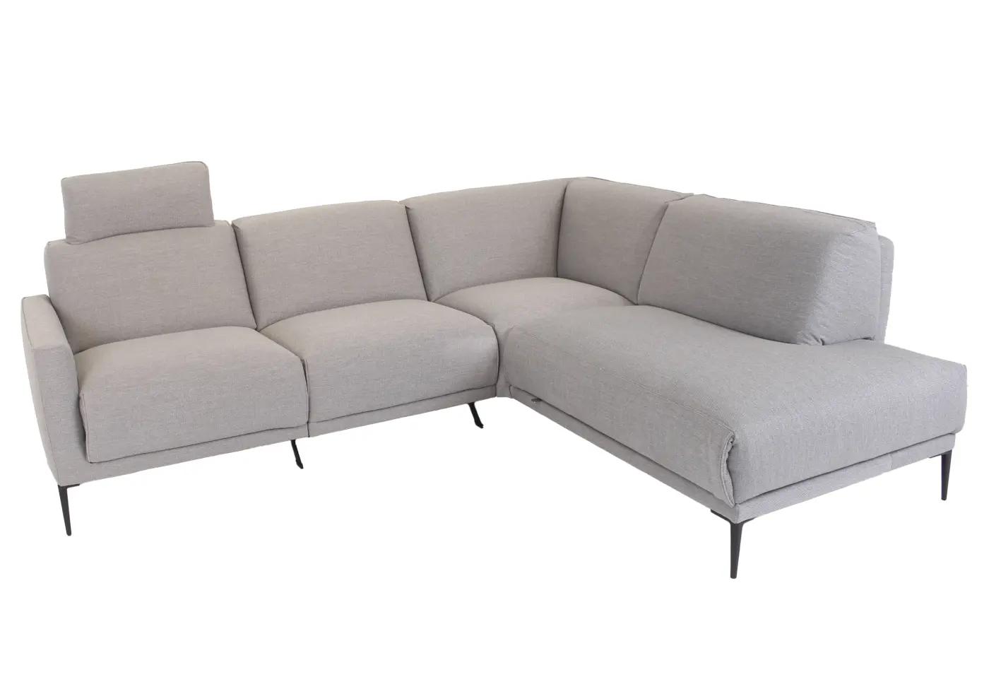 Polstergarnitur 20009.1.. Stoff Aurelio silver (PG 6) ca. 250x210cm