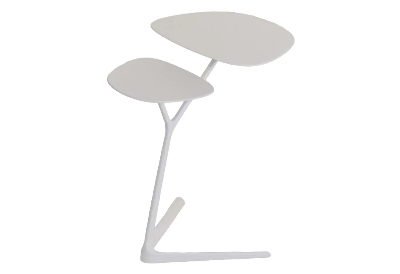 Beistelltisch Portello von Leolux Spruzza Lily lackiert ca. 45x53x36cm