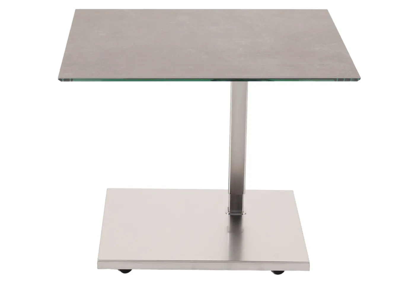 Beistelltisch Kolo K726 von Ronald Schmitt Keramik Fokos Piombo ca. 60x60cm