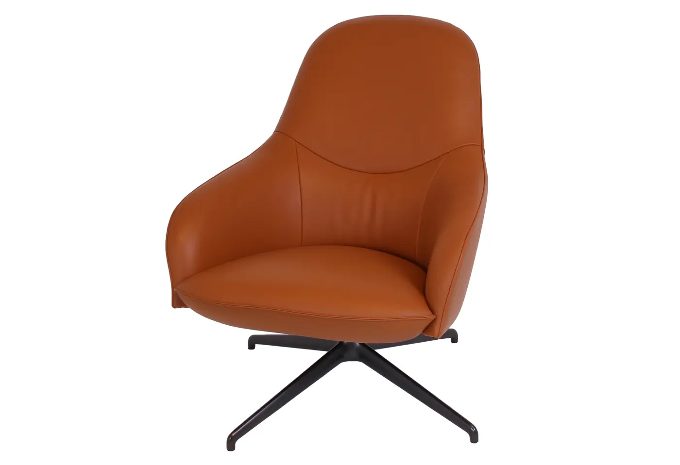 Drehsessel mit Hocker 23564.. Raffino Fox von Leolux