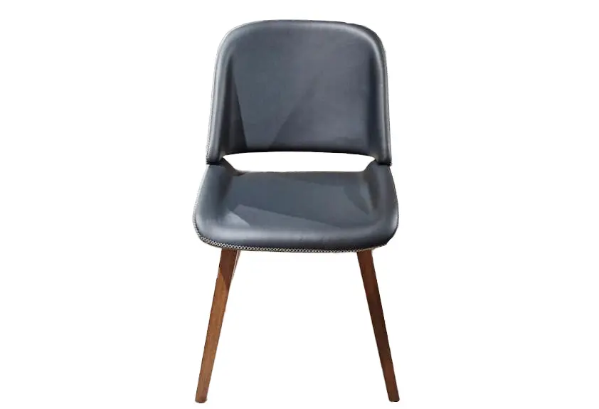 Stuhl Capri von Willisau Leder Excellent "schwarz" ca. 50x88x62cm