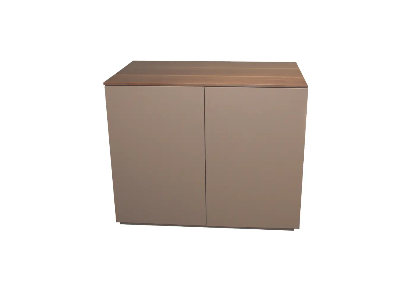 Kommode Mia 9610 von MAB Decor Praline, Wildnussbaum furniert ca. 60x100x79,8cm