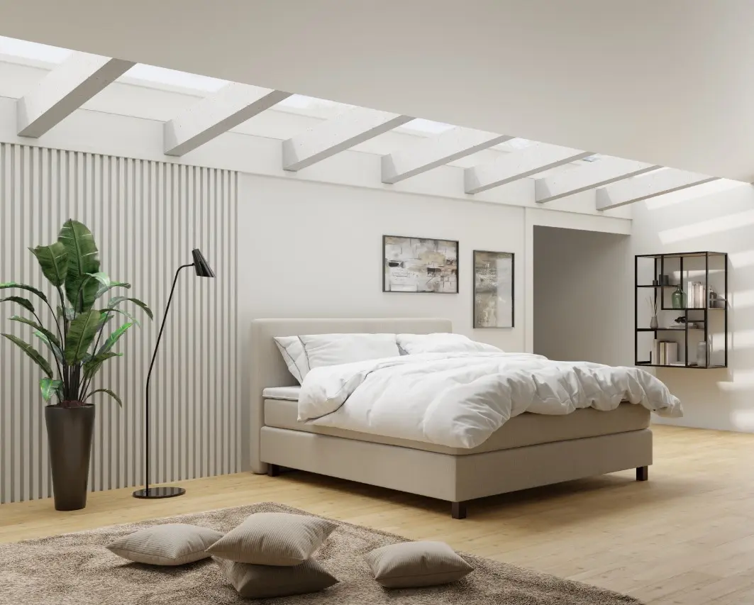 Boxspringbett 22397.. Portland Beige 22 ca. 180x200cm