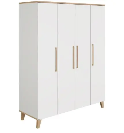 Jugendzimmer 24560 von Paidi Kreideweiss ca. 164x90x200x206x55,9cm