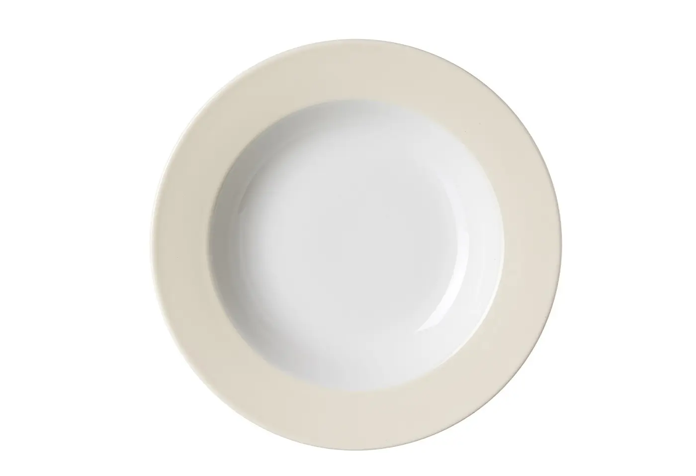 Teller tf. Doppio creme creme Porzellan ca. 22cm