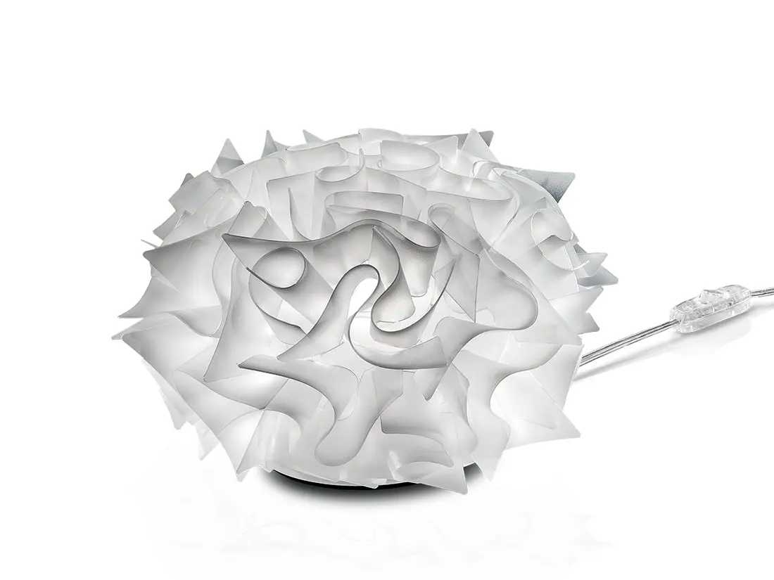 Tischleuchte 10850024.. Weiss, Schwarz Kunststoff ca. 32x25cm