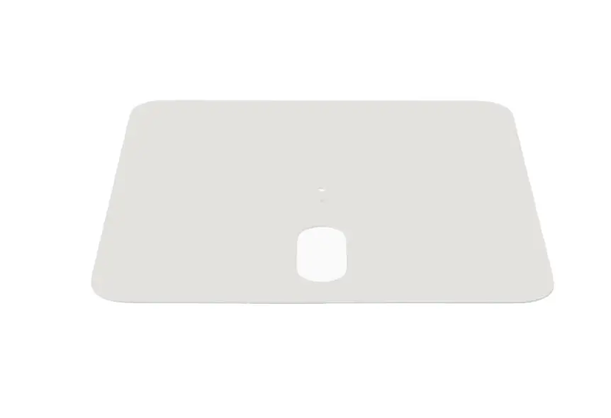 Decorplatte 350 01 113 310 Grauweiss von Glatz Aluminium ca. 62,7x62,7x0,3cm