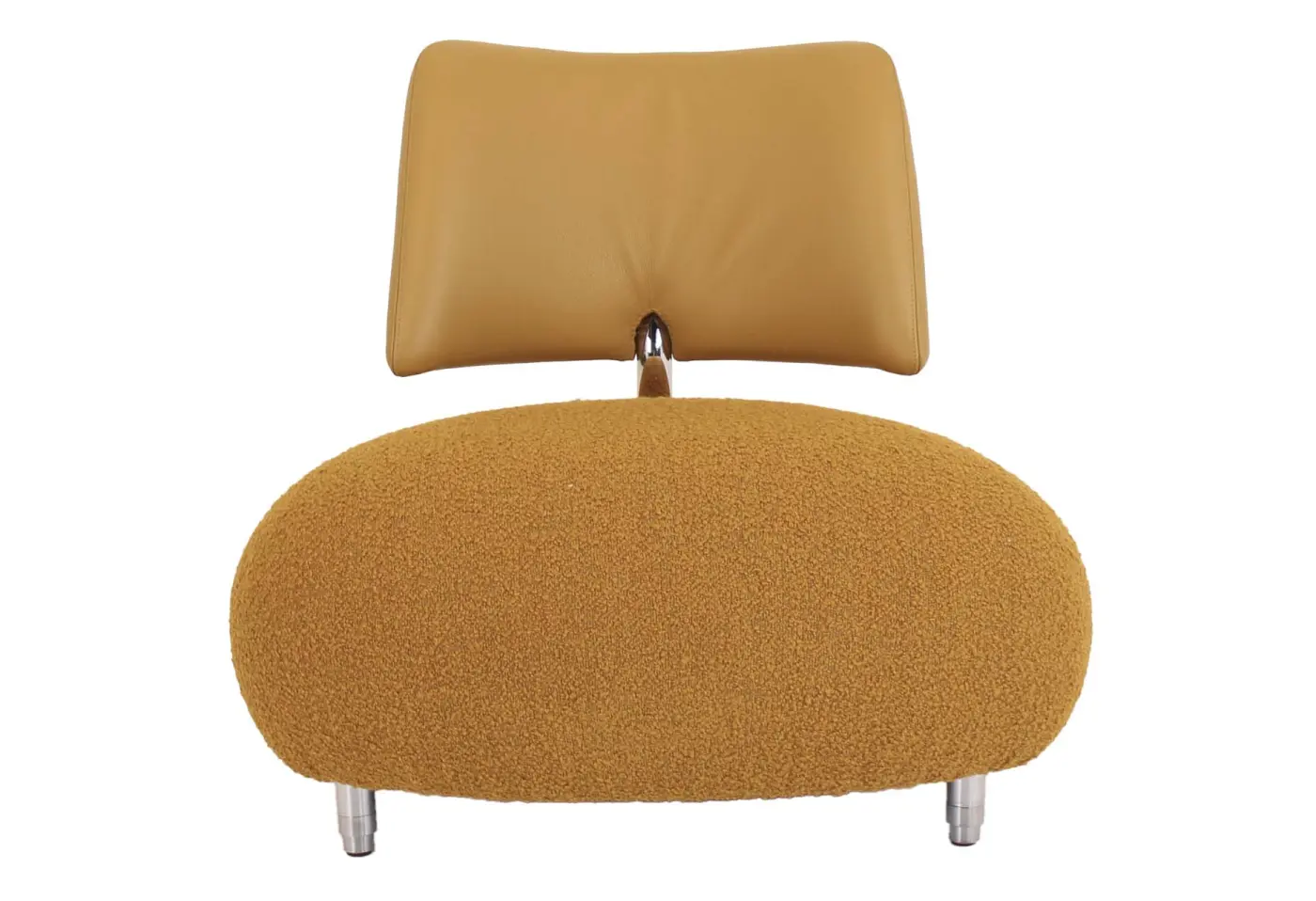 Sessel Pallone von Leolux Sitz 33622 Robou 22 Amber, Rücken 51881 Senso 8100 Amber