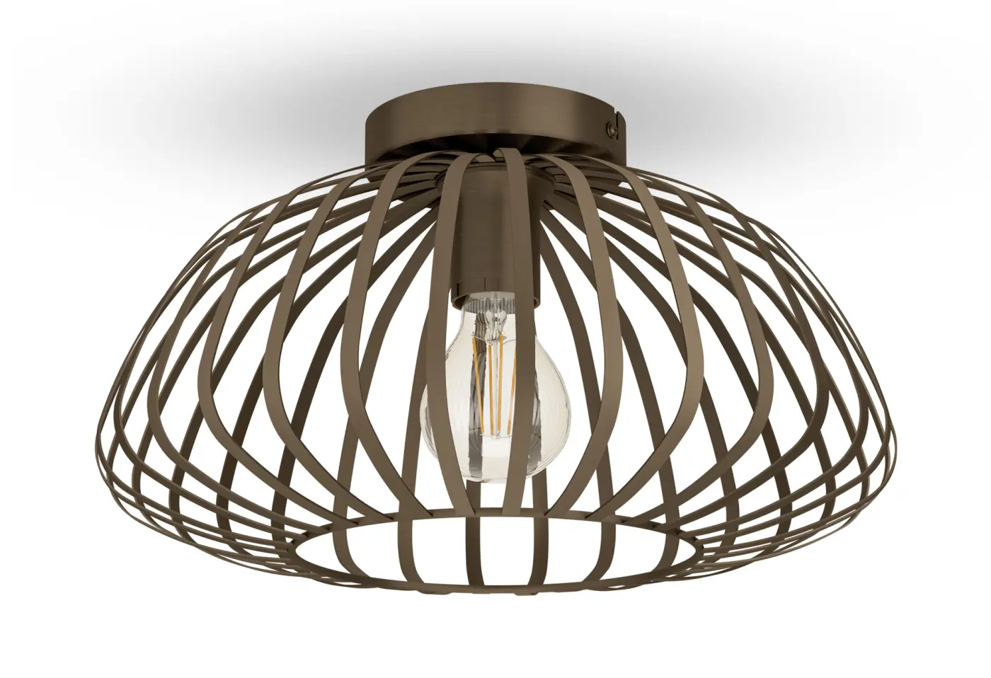 Deckenleuchte 24462.3 bronce Stahl ca. 38,5x22cm