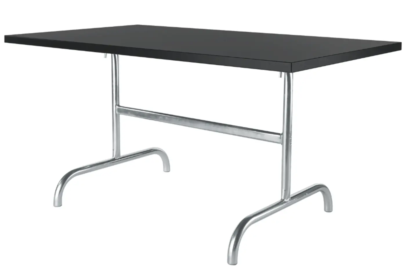 Metalltisch Säntis Anthrazit von Schaffner Metall ca. 140x72x80cm