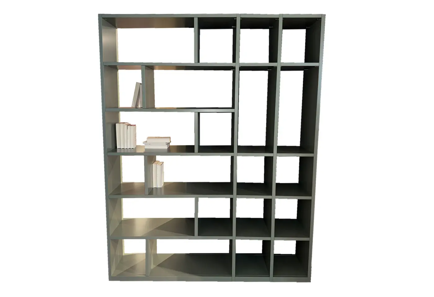 Regal Valendas Lack piniengrün ca. 176,6x215,7x36cm