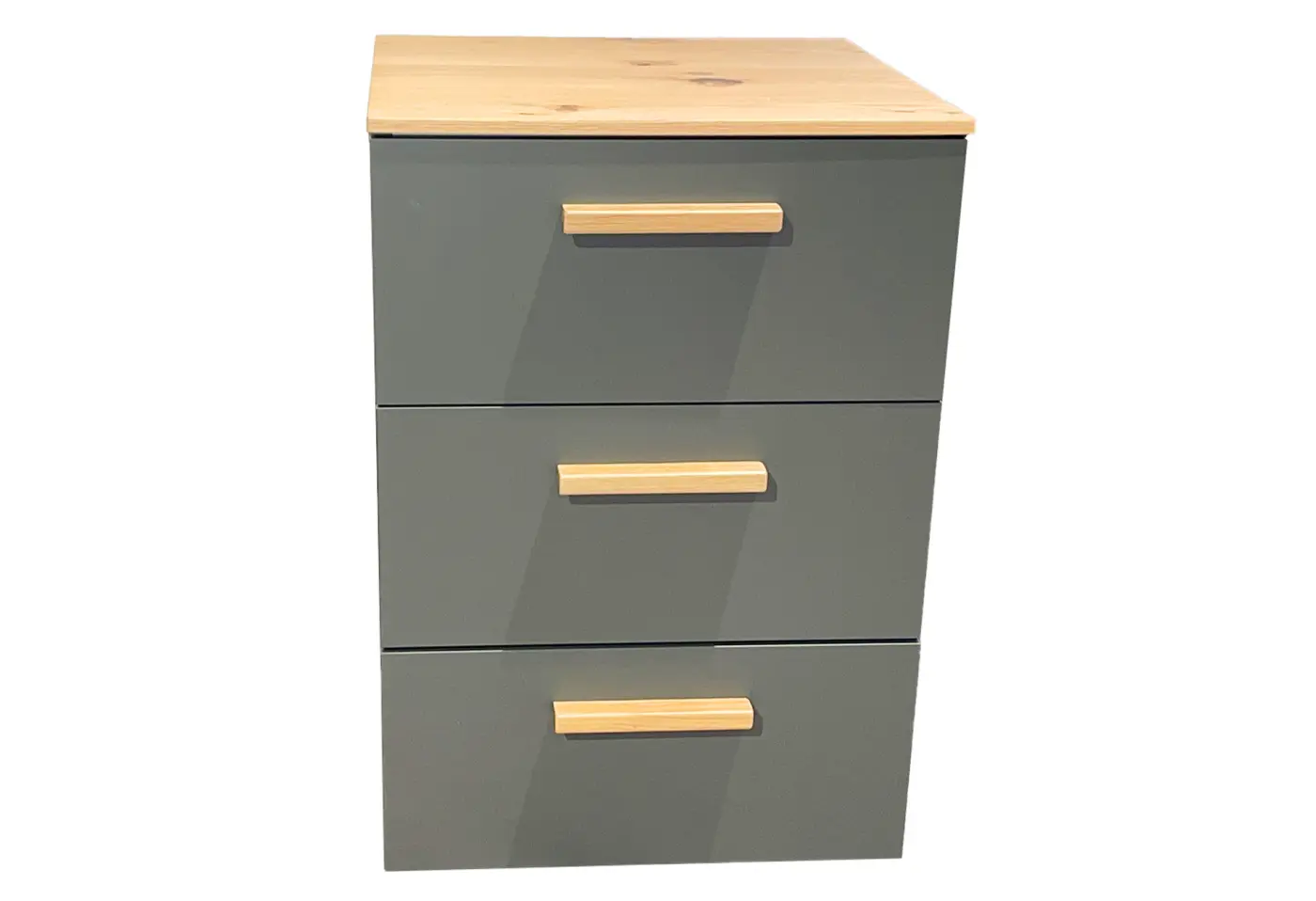 Nachttisch 3784.60.. RAL 7022 Umbragrau matt ca. 41,5x60x41cm