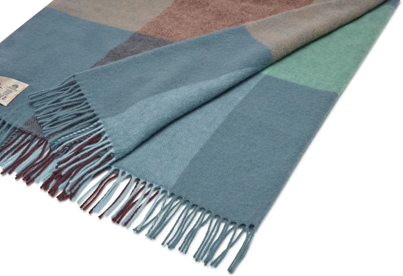 Decke Colour Blend Blanket Mineral von Fatboy Wolle ca. 130x185cm
