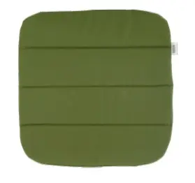 Sitzkissen Texel Uni olive von Schöner Wohnen Outdoorstoff ca. 40x40x2cm