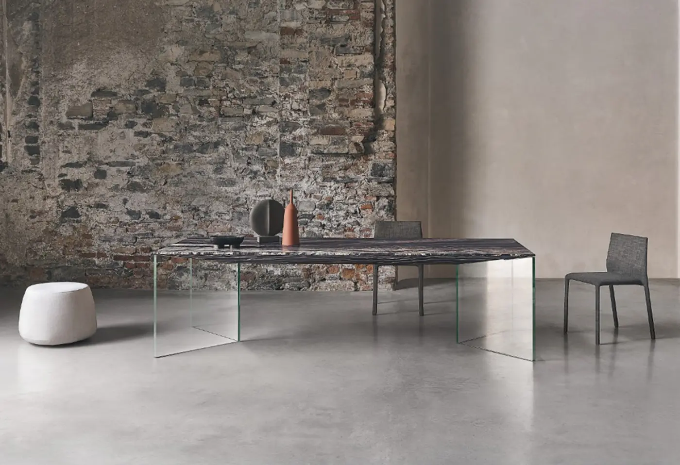 Esstisch Chiglia von Willisau Quartzforms Planet Mars 2010, matt ca. 270x100x75cm