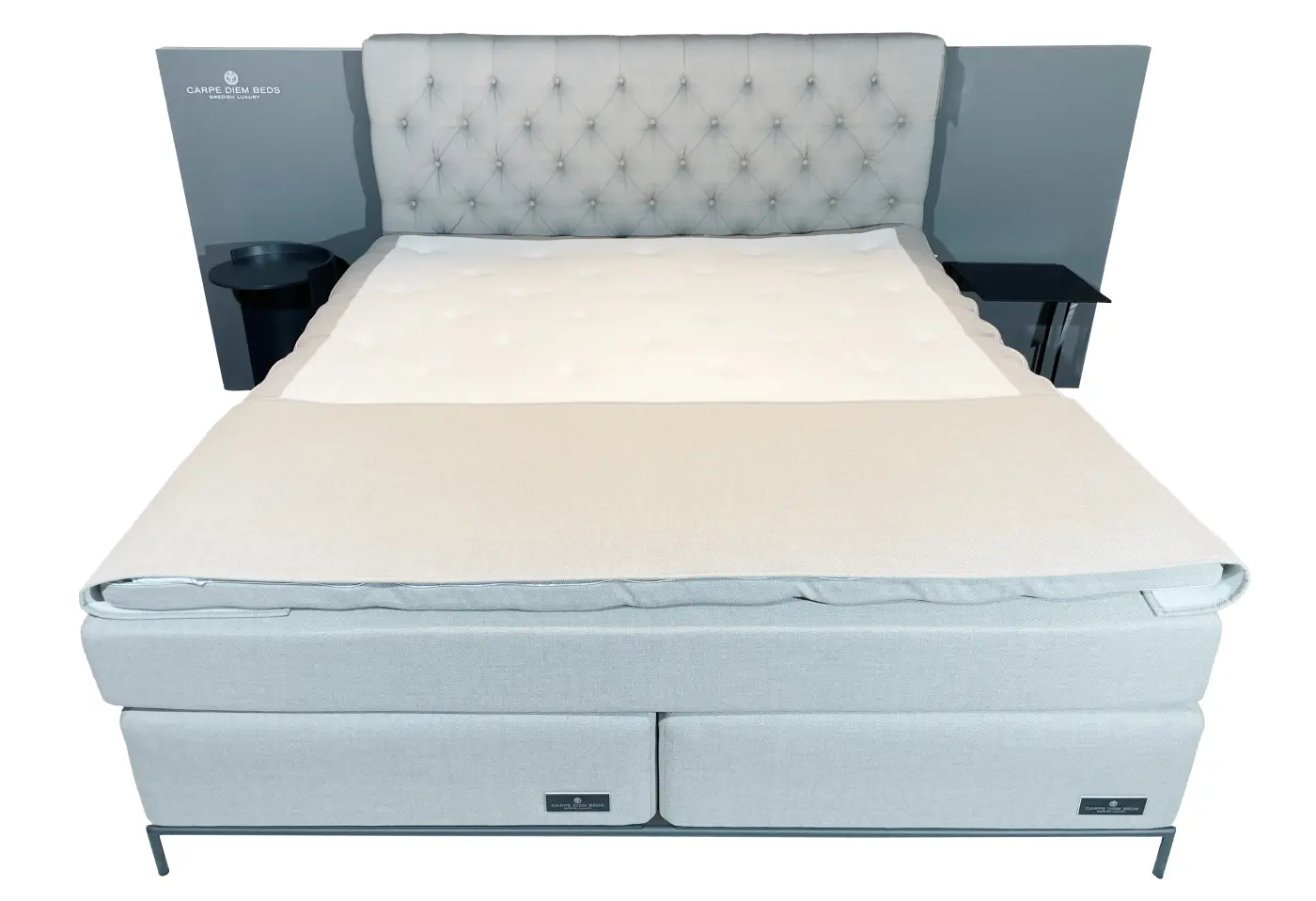 Boxspringbett Carpe Diem Lightbrown von Carpe Diem ca. 180x200cm