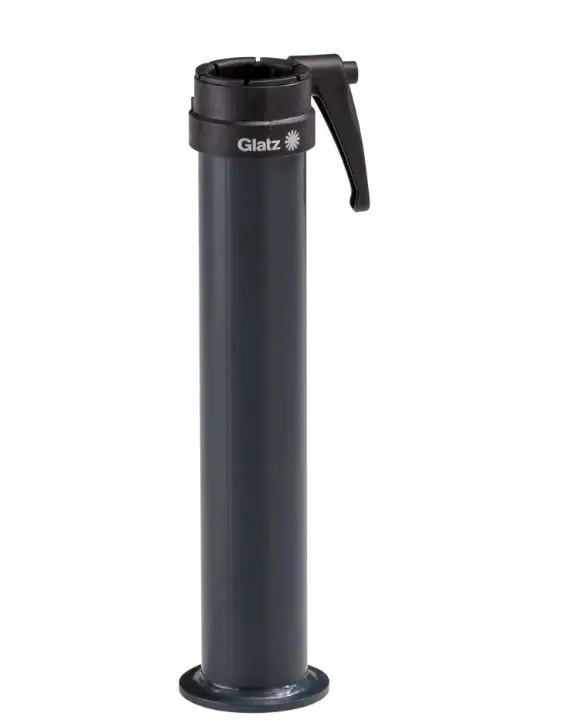 Standrohr Z 350 01 201 282 Anthrazit von Glatz Stahl ca. 5cm
