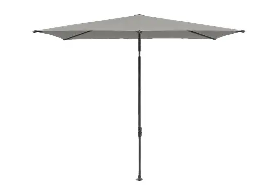 Sonnenschirm Smart Smoke von Glatz Stoffqualität 4, 6-tlg. ca. 250x200cm