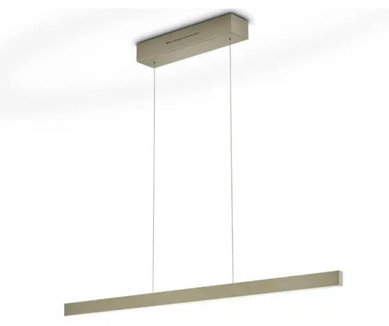 LED Pendelleuchte 15815.. Effekt Bronze ca. 132cm