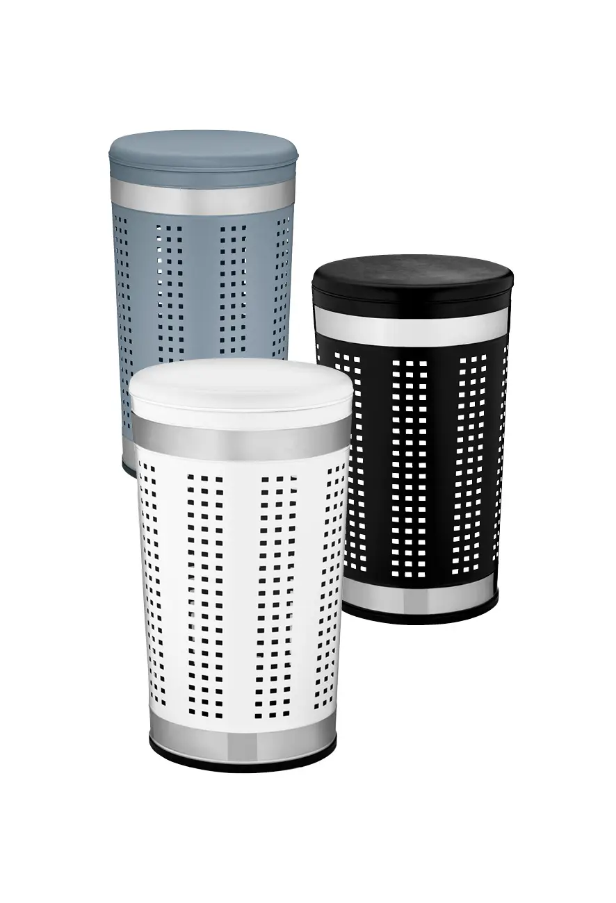 Sitz-Wäschebox 21817 weiss von Kela Metall ca. 35x60,5cm