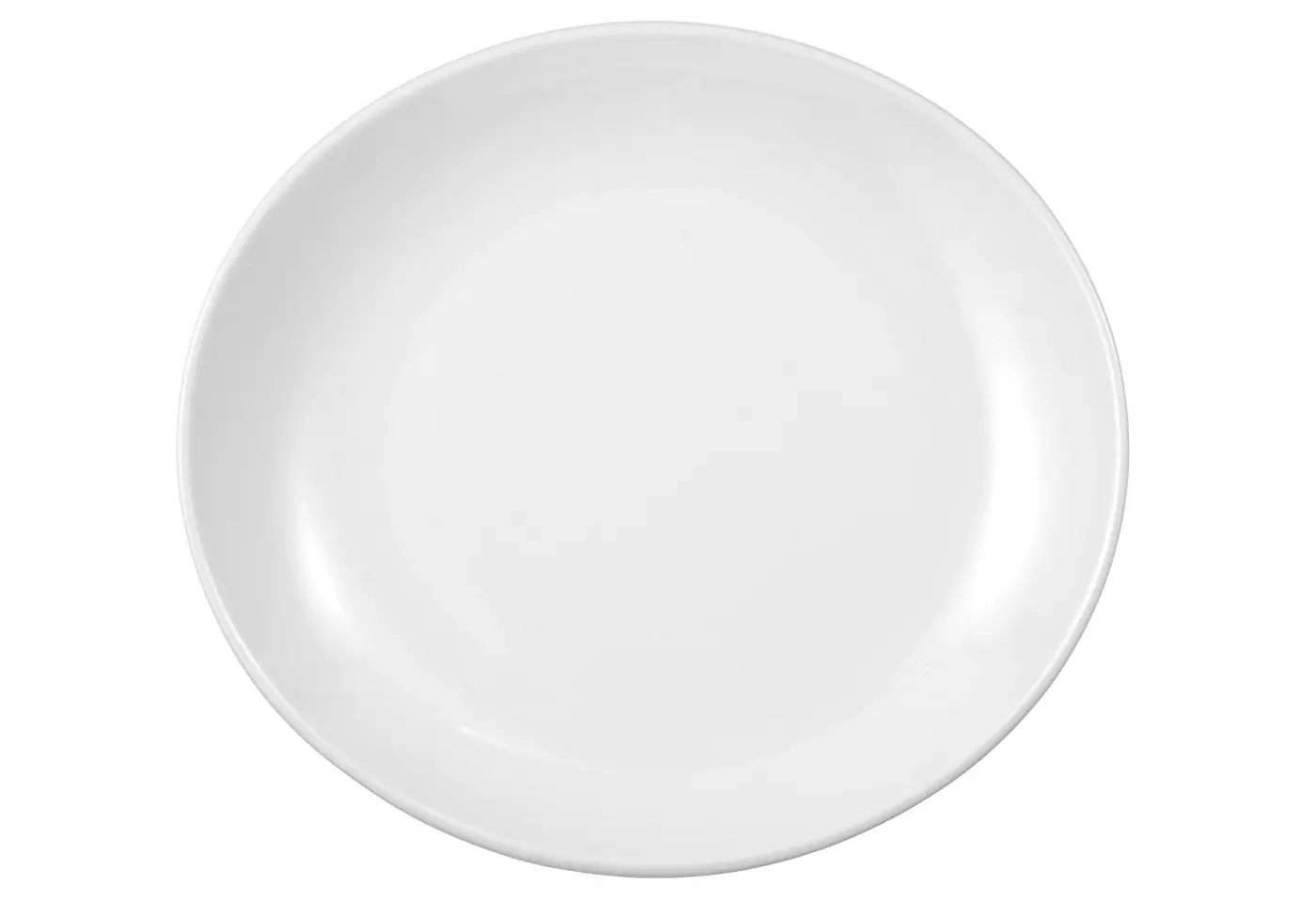 Teller oval 5193/27 ModernLife uni weiss weiss Porzellan ca. 27x24,6cm