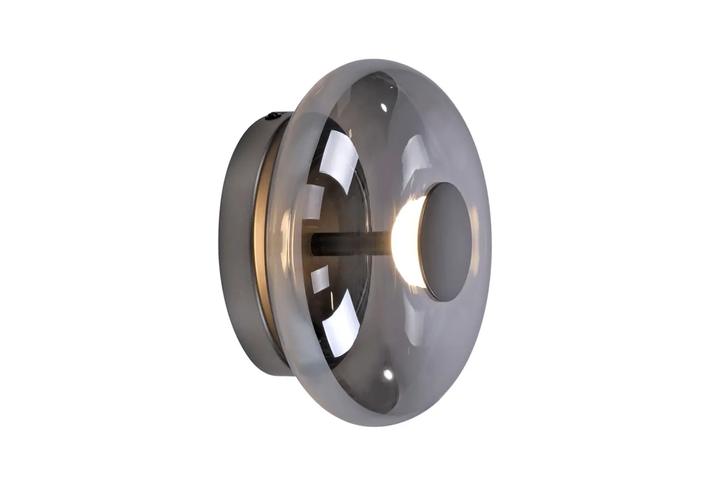 LED-Wand/Deckenleuchte Posh grau von Schöner Wohnen ca. 22x22x11x22cm