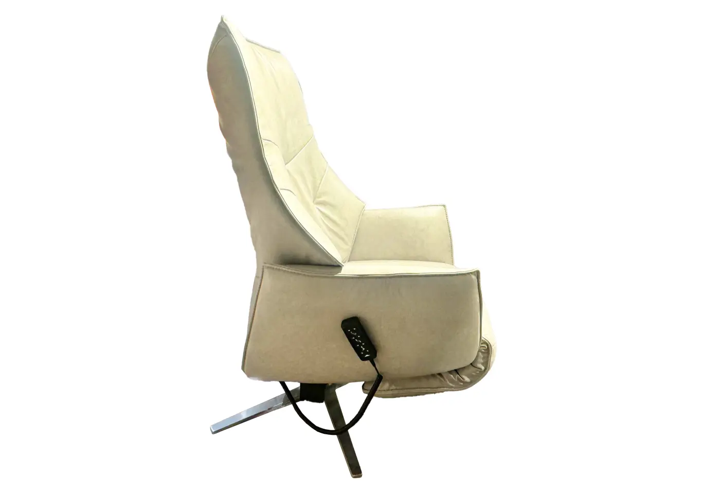 Relax-Sessel 13965.5 Leder 22 Soft-N Asche