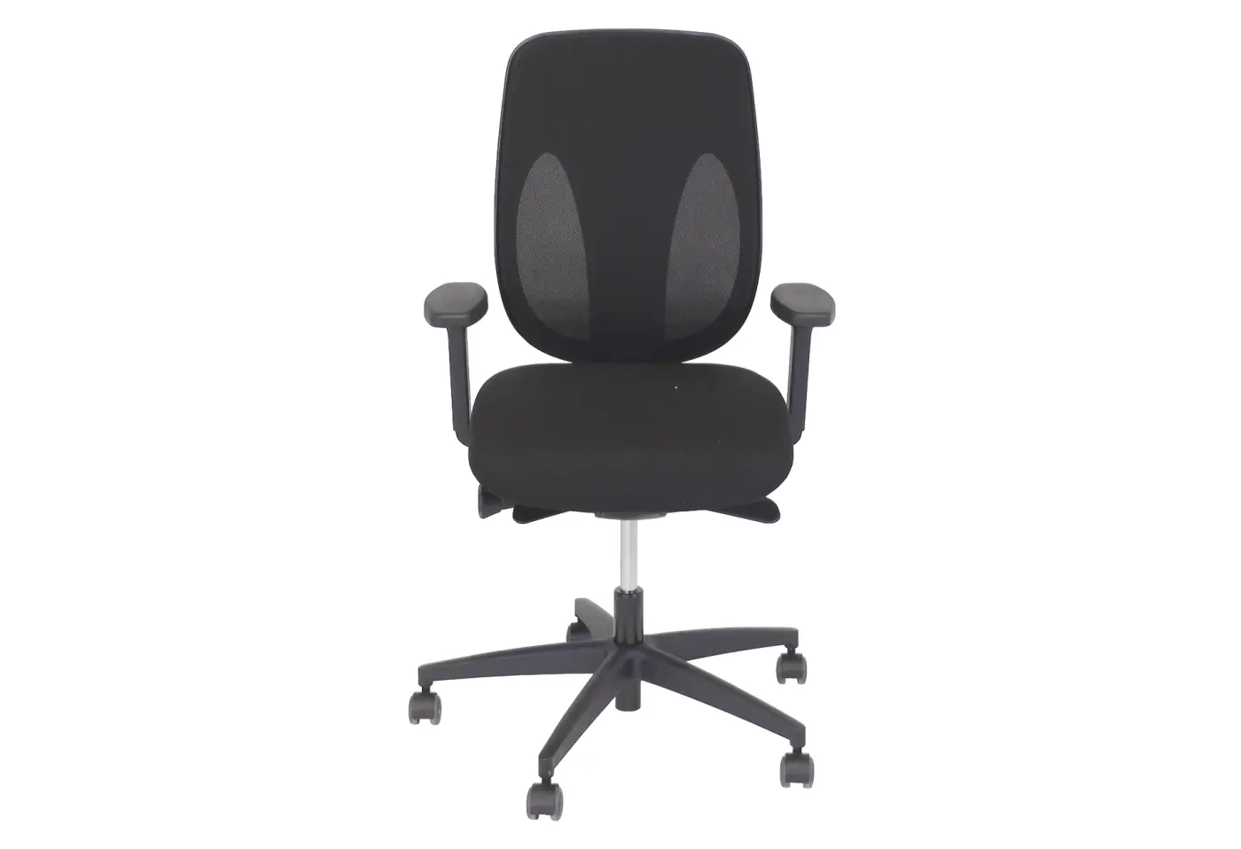 Drehstuhl 353-4029 von Flokk Rücken/Sitz: Stoff "schwarz" ca. 70cm