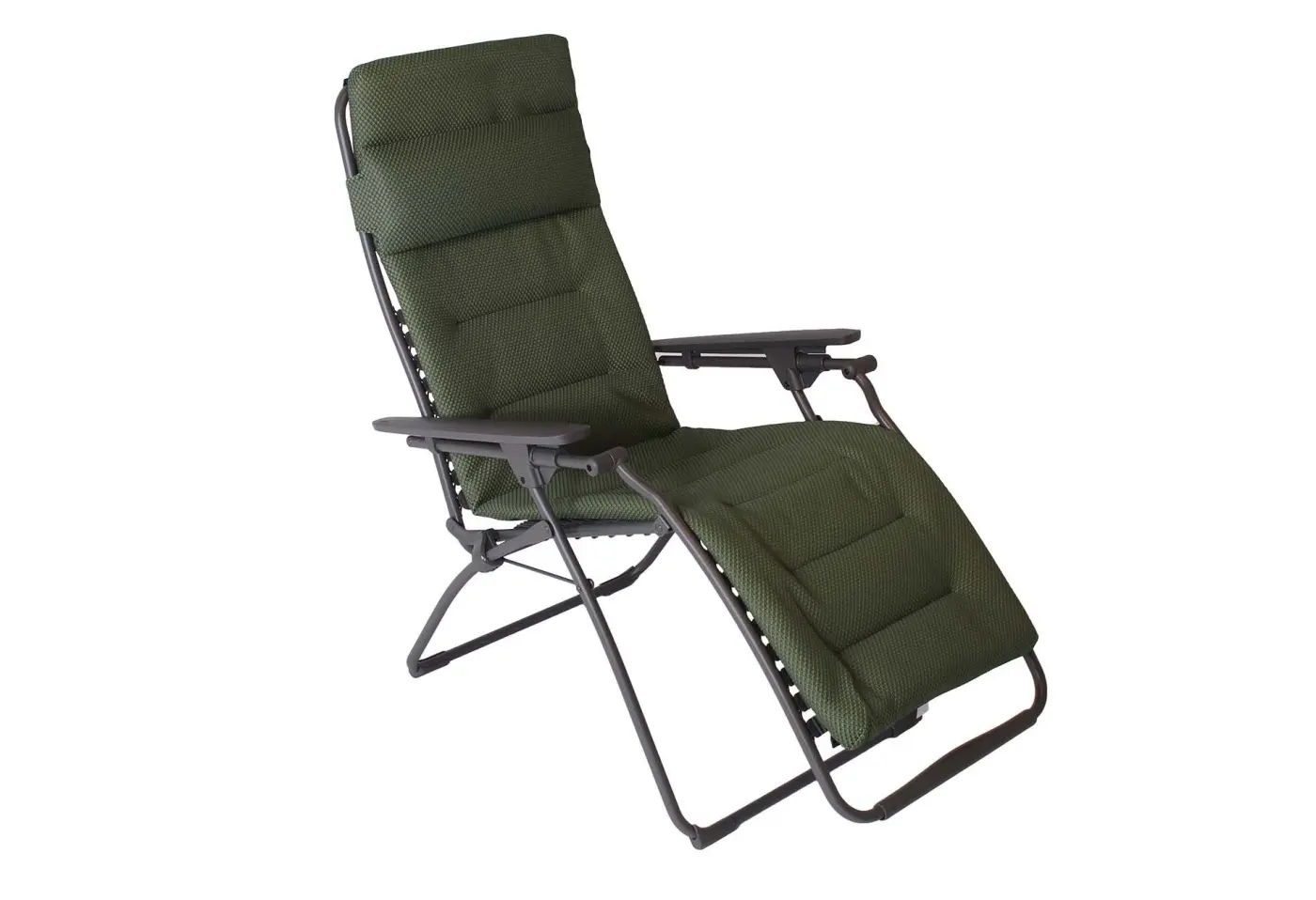 Liegestuhl Futura Bec Olive von Lafuma Outdoorstoff Comfort ca. 70x163x83cm