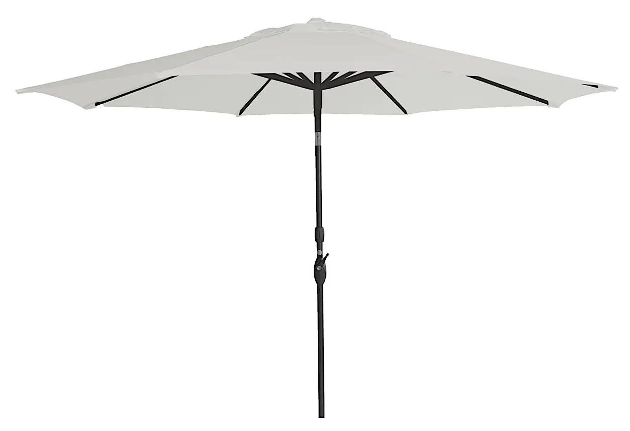 Sonnenschirm Savaneta Weiss von Schöner Wohnen Polyester ca. 300x245cm