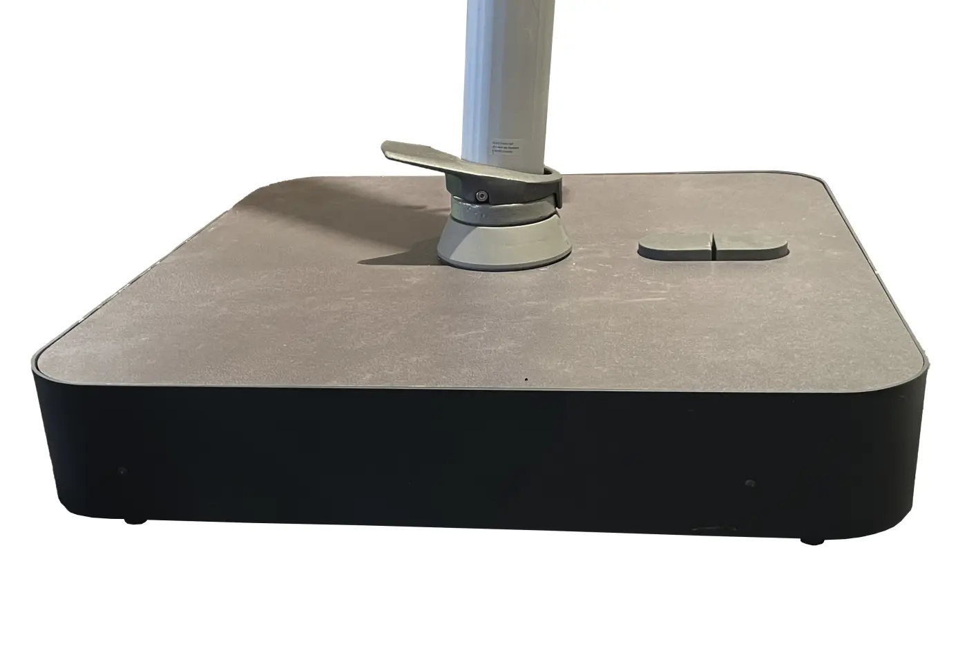 Rollensockelrahmen 350 01 110 420 Anthrazit von Glatz Stahl verzinkt, M4, 120 kg ca. 80x80x14,6cm