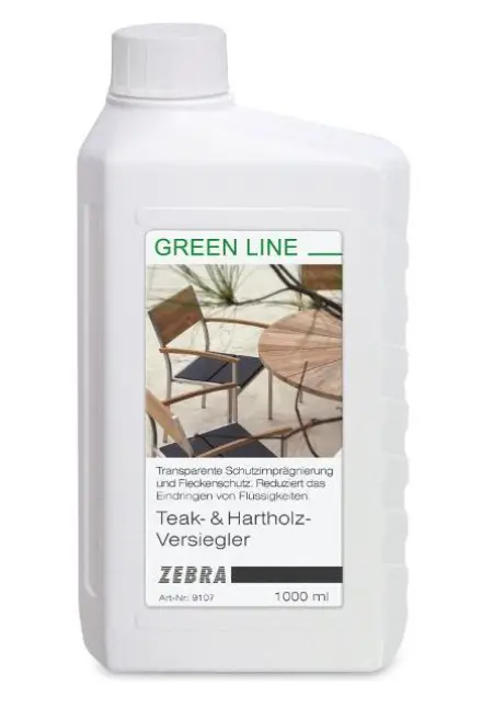 Teak-/Hartholz-Versiegler Green Line von Zebra