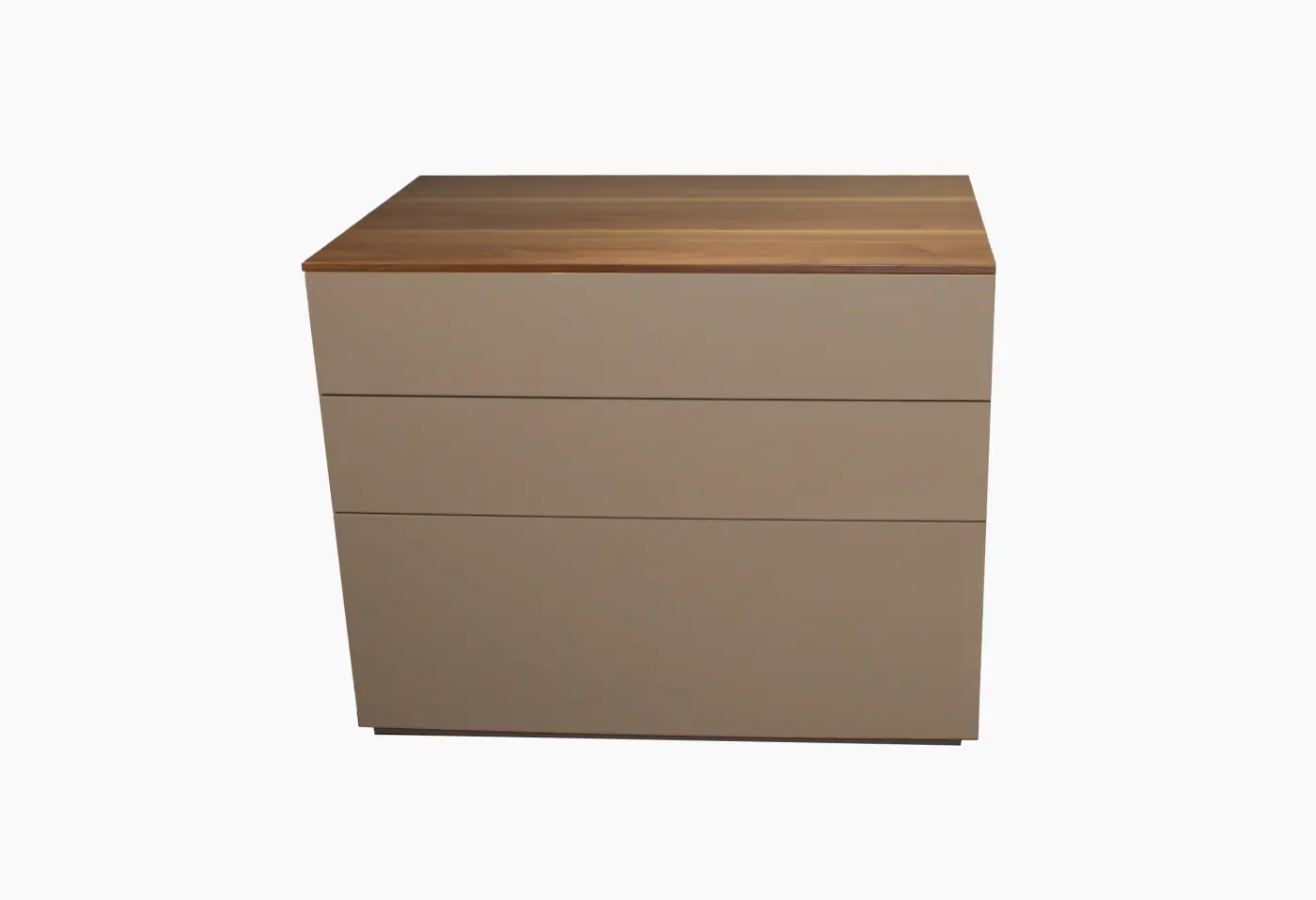 Kommode Mia 9610 von MAB Decor Praline, Wildnussbaum furniert ca. 100x79,8x60cm