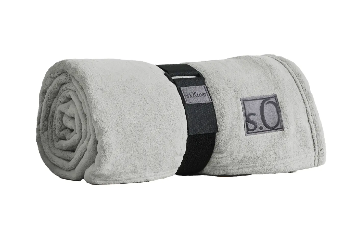 Kuscheldecke 150x210 s.Oliver, anthrazit, 880 anthrazit 100% Polyester ca. 200x150cm