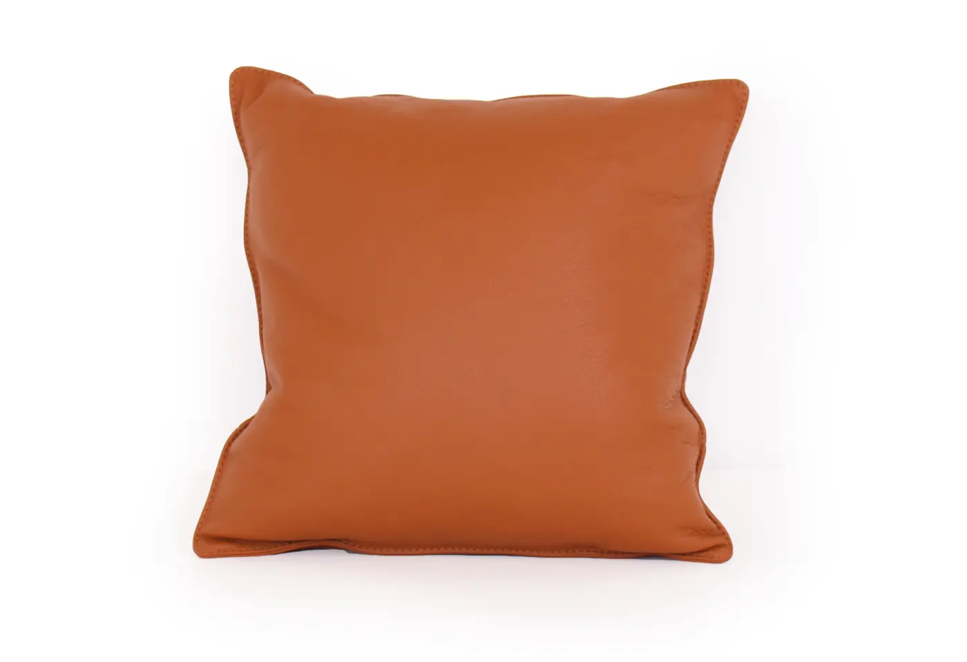 Kissen Cosy von Leolux Leder 14412 Raffino 720 Fox ca. 50x50cm