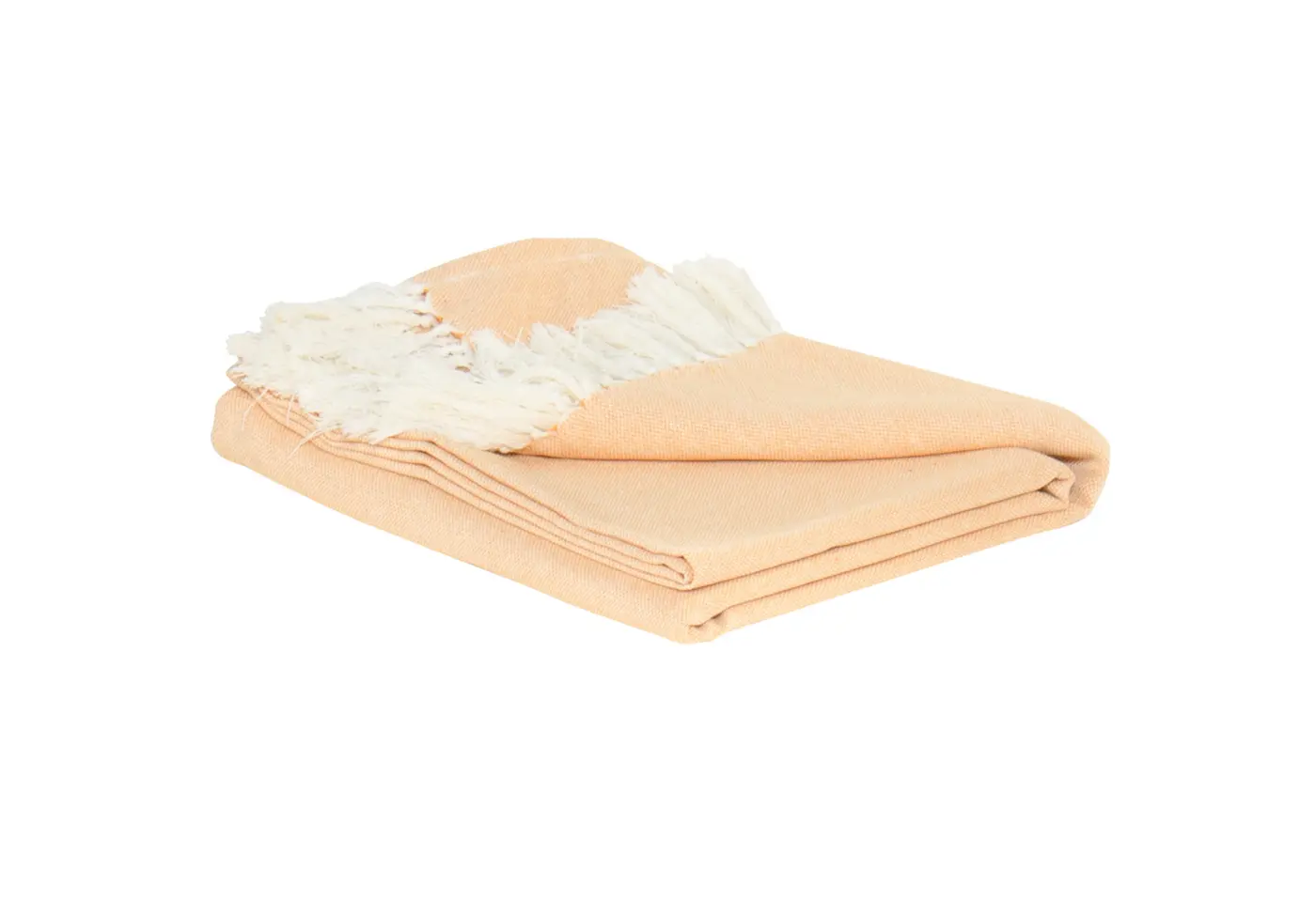 Plaid Lamis Mustard von Schöner Wohnen 100% Baumwolle ca. 200x130cm