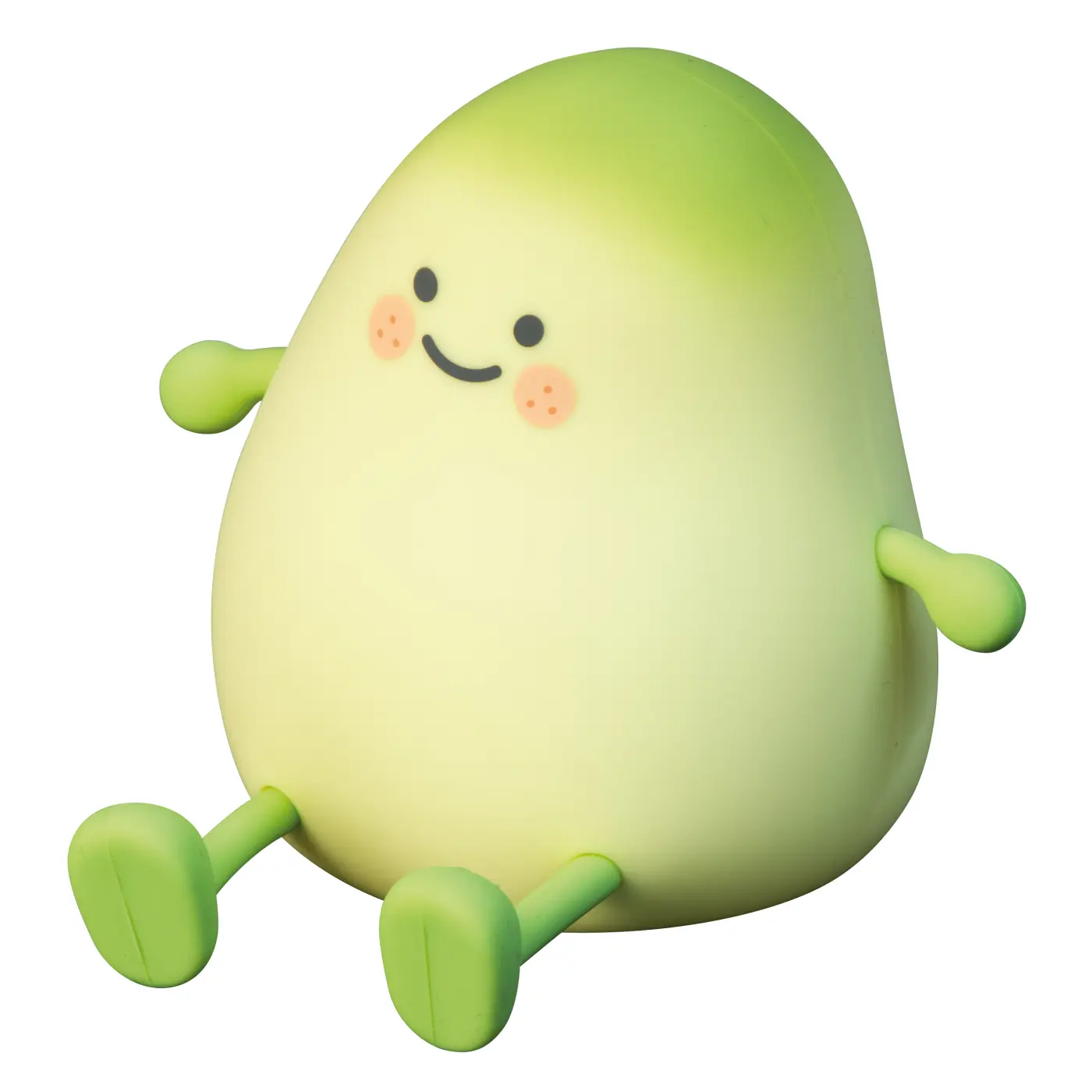 Nachtleuchte 22956 Grün Silikon ca. 12,2x12,2cm