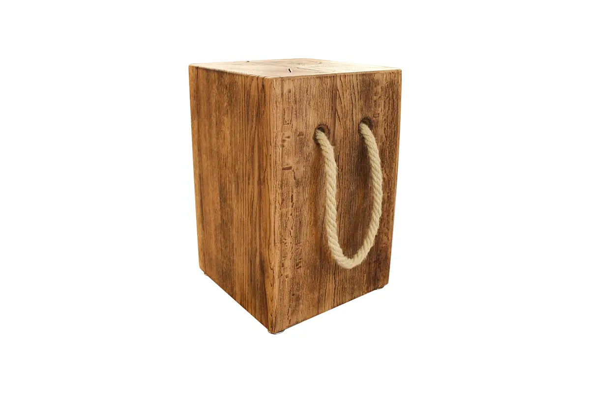 Hocker 10587.2 Eiche gebrannt ca. 30x30x45cm