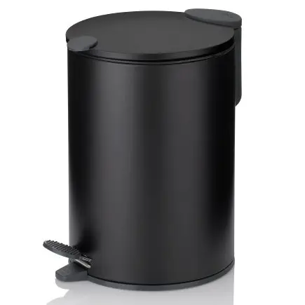 Kosmetikeimer 23614 schwarz von Kela Metall