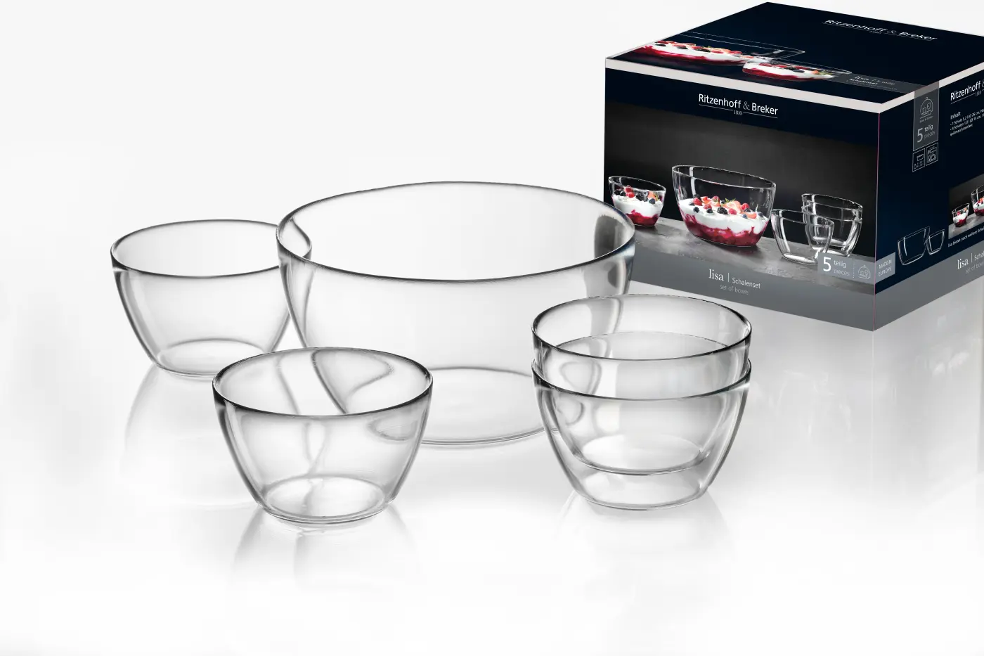 Schalenset 5-Tlg Lisa