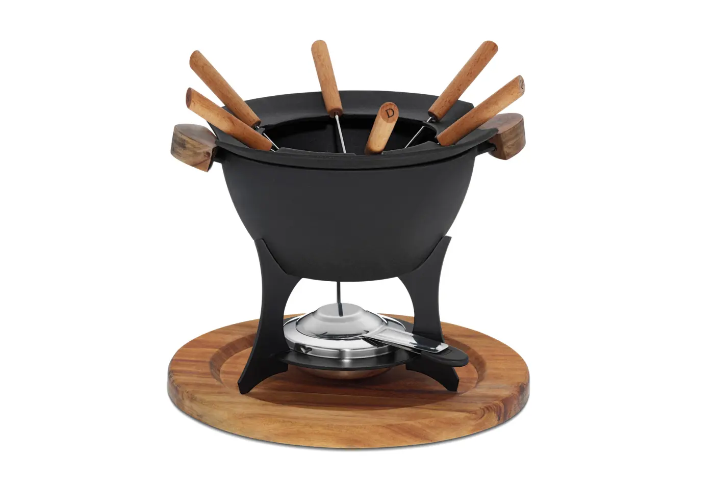Fondue-Set 11 Tlg. 16644 von Kela Gusseisen / Metall