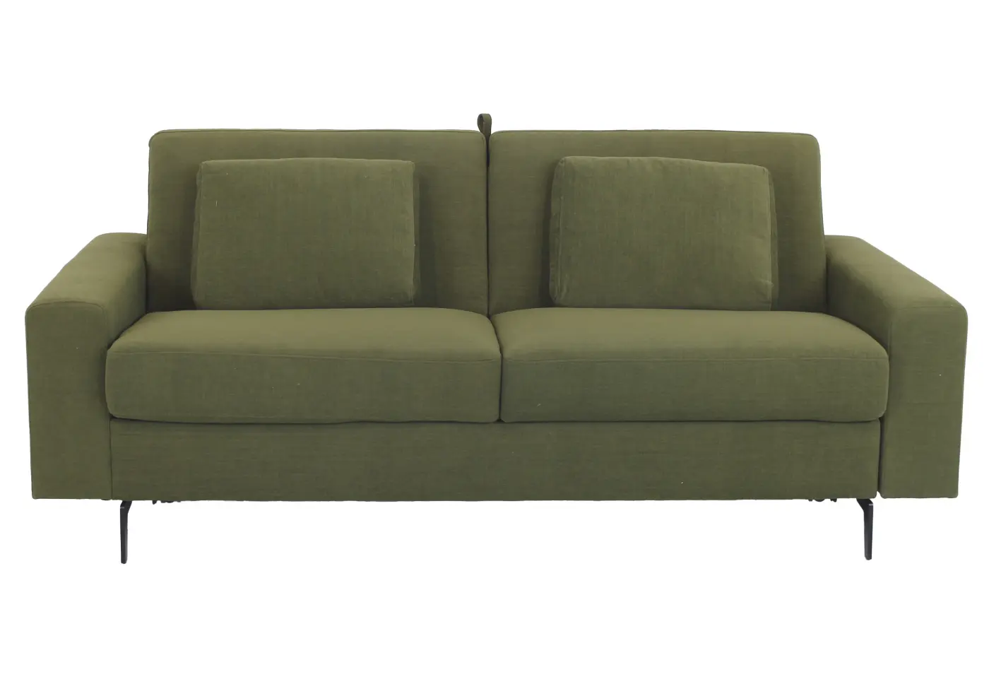 Schlafsofa 22225.. Stoff 10-5035 grün ca. 164x140x200x86x98cm