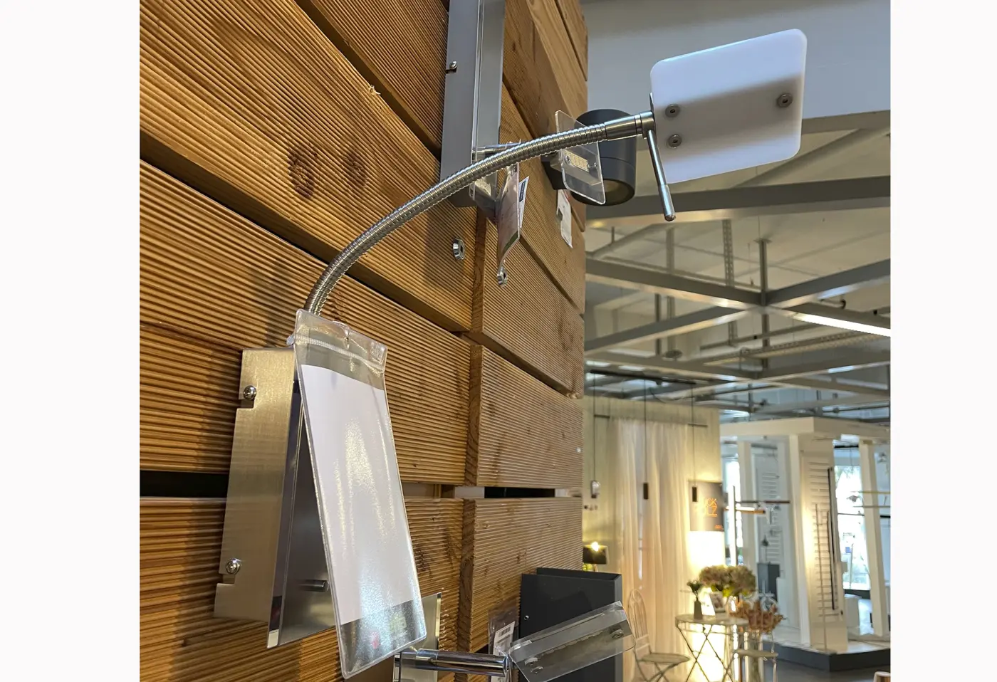 LED-Wandspot 2953.. Nickel matt, Chrom