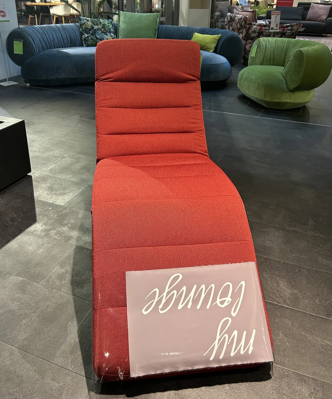 Funktionsliege Daillens Rot ca. 65cm