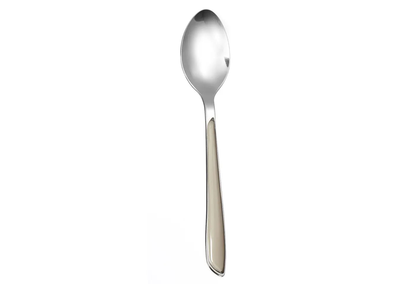 Menülöffel Beauty Taupe Taupe Edelstahl ca. 21,5x4x1,5cm