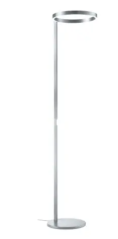 LED Stehleuchte 15822.. Nickel matt ca. 187,5cm